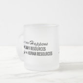 Was auch immer geschieht - Personal Mattglastasse (Vorderseite Links)