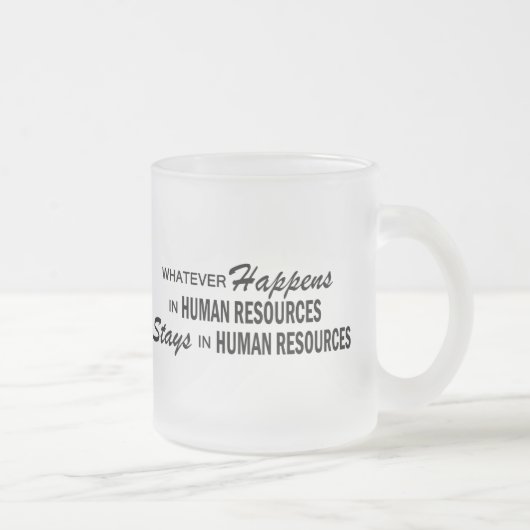 Was auch immer geschieht - Personal Mattglastasse (Rechts)