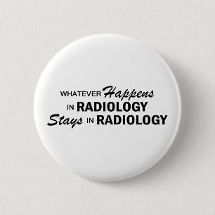 Was auch immer geschieht - Radiologie Button