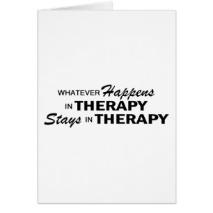 Was auch immer geschieht - Therapie