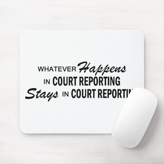 Was auch immer geschieht - umwerben Sie Bericht Mousepad (Mit Mouse)