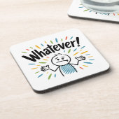 Was auch immer! getränkeuntersetzer (Linke Seite)