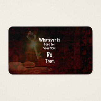 Was auch immer gut für Ihr Soul Motivierend Zitat 