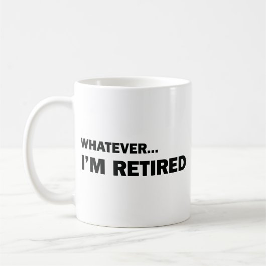 Was auch immer... Ich bin die Tasse des ermüdeten (Links)
