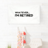 Was auch immer... Ich bin müde Banner (Insitu)