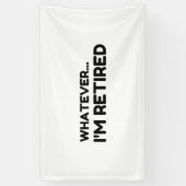 Was auch immer... Ich bin müde Banner (Vertikal)