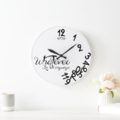 Was auch immer, ich bin spät in Ayways, die Uhr am (Zuhause)