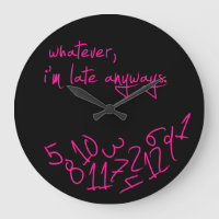 Was auch immer, ich irgendwie spät sind - Pink