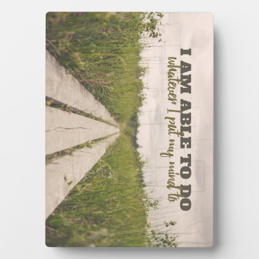 Was auch immer ich mir denken ließ fotoplatte (Vorderseite)