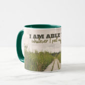 Was auch immer ich mir denken ließ tasse (Vorderseite Links)