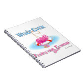 Was auch immer Ihr Alberner Flamingo schweben läss Notizblock (Rechte Seite)