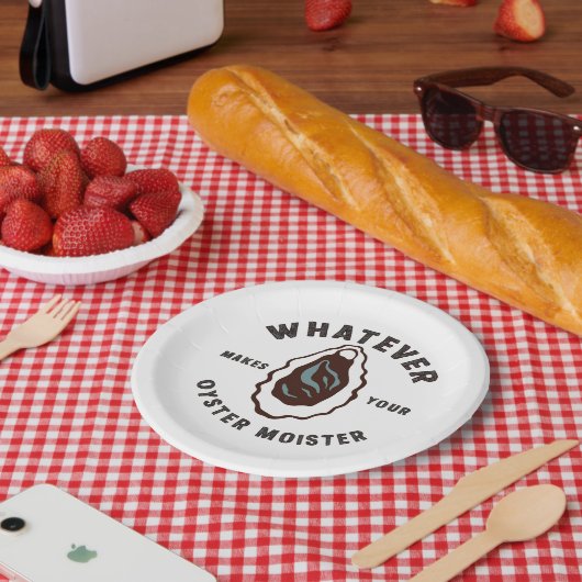 Was auch immer Ihr Austern Moister Funny SeaFood m Pappteller (Picknick)