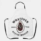 Was auch immer Ihr Austern Moister Funny SeaFood m Schürze (Vorderseite)