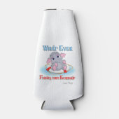 Was auch immer Ihr Baby Elephant schwimmt Flaschenkühler (Vorderseite)