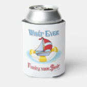 Was auch immer Ihr Boot schwimmt Dosenkühler (Kanne Rückseite)
