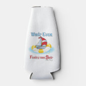 Was auch immer Ihr Boot schwimmt Flaschenkühler (Vorderseite)