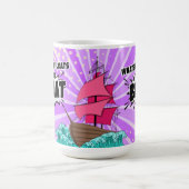 Was auch immer Ihr Boot schwimmt Kaffeetasse (Mittel)