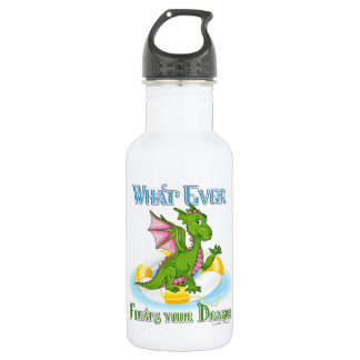 Was auch immer Ihr Drache Niedlich schwimmt Trinkflasche