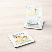 Was auch immer Ihr Einhorn schwimmt Getränkeuntersetzer (Rechte Seite)