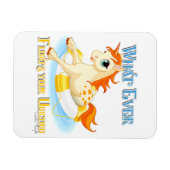 Was auch immer Ihr Einhorn schwimmt Magnet (Horizontal)