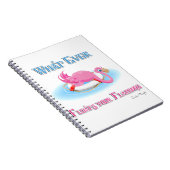 Was auch immer Ihr Flamingo 3 schweben lässt Notizblock (Rechte Seite)