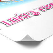 Was auch immer Ihr Flamingo 3 schweben lässt Poster (Ecke)