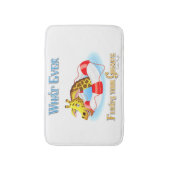 Was auch immer Ihr Giraffe 2 schweben lässt Badematte (Vorderseite Vertikal)