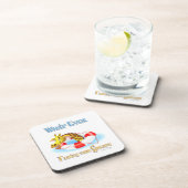 Was auch immer Ihr Giraffe 2 schweben lässt Untersetzer (Rechte Seite)