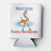 Was auch immer Ihr Giraffe schweben lässt Dosenkühler (Vorderseite)