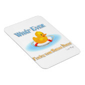 Was auch immer Ihr Gummihandschuh schwimmt Magnet (Rechte Seite)