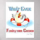 Was auch immer Ihr Hühnchen 2 schwimmt Poster (Vorne)