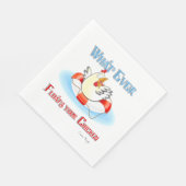 Was auch immer Ihr Hühnchen 2 schwimmt Serviette (Ecke)