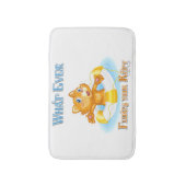 Was auch immer Ihr Kitty schwimmt Badematte (Vorderseite Vertikal)