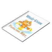 Was auch immer Ihr Kitty schwimmt Notizblock (Linke Seite)