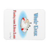 Was auch immer Ihr kleines Lamm schwimmt Magnet (Horizontal)
