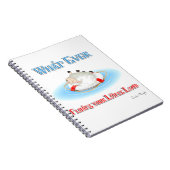 Was auch immer Ihr kleines Lamm schwimmt Notizblock (Rechte Seite)