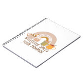 Was auch immer Ihr Kürbis ist Notizblock (Linke Seite)