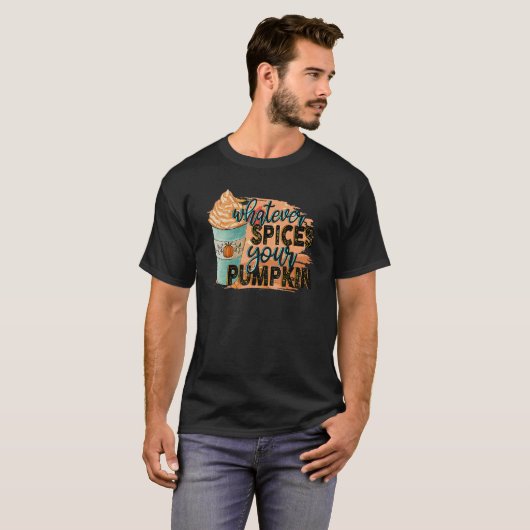Was auch immer Ihr Kürbisfrühlingsstift Halloween T-Shirt (Vorne ganz)
