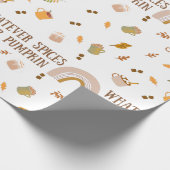 Was auch immer Ihr Kürbisweispapier enthält Geschenkpapier (Ecke)