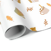 Was auch immer Ihr Kürbisweispapier enthält Geschenkpapier (Rolleneckpunkt)