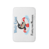 Was auch immer Ihr Narwhal Meme schweben lässt Badematte (Vorderseite Vertikal)