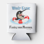 Was auch immer Ihr Narwhal Meme schweben lässt Dosenkühler (Vorderseite)