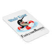 Was auch immer Ihr Narwhal Meme schweben lässt Magnet (Rechte Seite)