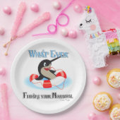 Was auch immer Ihr Narwhal Meme schweben lässt Pappteller (Party)