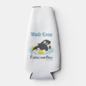 Was auch immer Ihr Orca Whale schwimmt Flaschenkühler (Vorderseite)