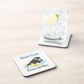 Was auch immer Ihr Orca Whale schwimmt Getränkeuntersetzer (Rechte Seite)