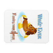 Was auch immer Ihr Pferd schwimmt 2 Magnet (Horizontal)