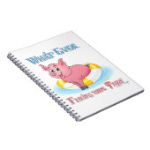 Was auch immer Ihr Schweine schwebt Notizblock (Rechte Seite)