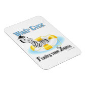 Was auch immer Ihr Zebra schweben lässt 4 Magnet (Rechte Seite)