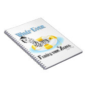 Was auch immer Ihr Zebra schweben lässt 4 Notizblock (Rechte Seite)